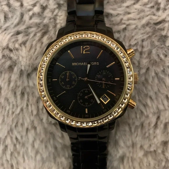 Michael Kors | Accessories | Michael Kors Black Acrylic  display picture 1